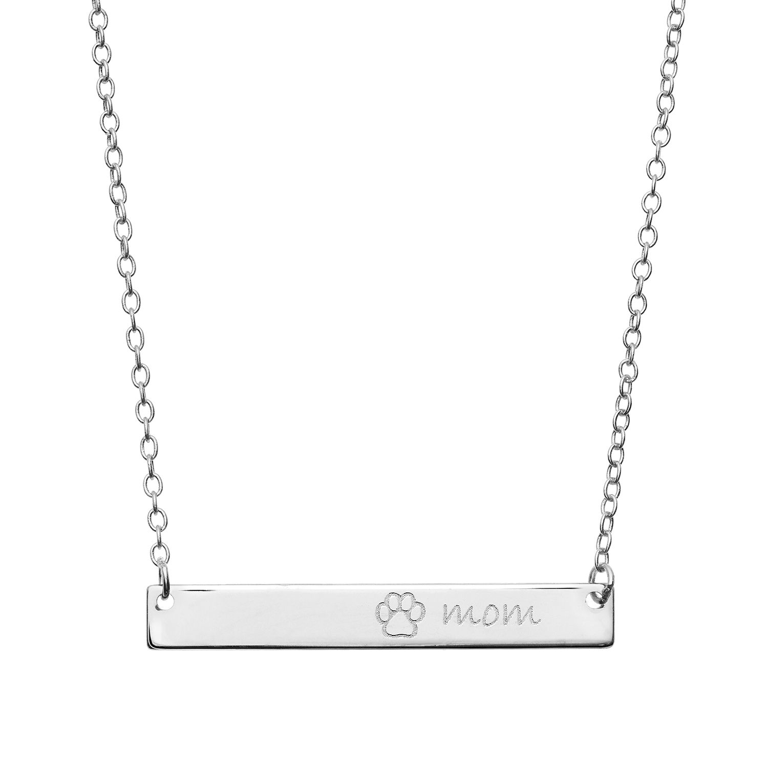 paw print necklace kohls