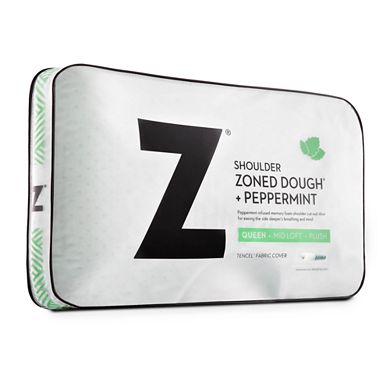 Zoned Dough® Peppermint Memory Foam Shoulder Pillow