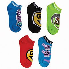 boys 5 pack fortnite ankle socks - elite socks fortnite