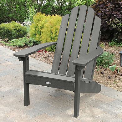 Highwood USA Westport Adirondack Chairs with Folding Side Tables