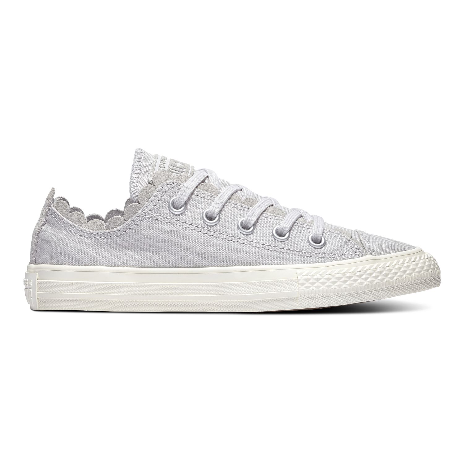 white frill converse