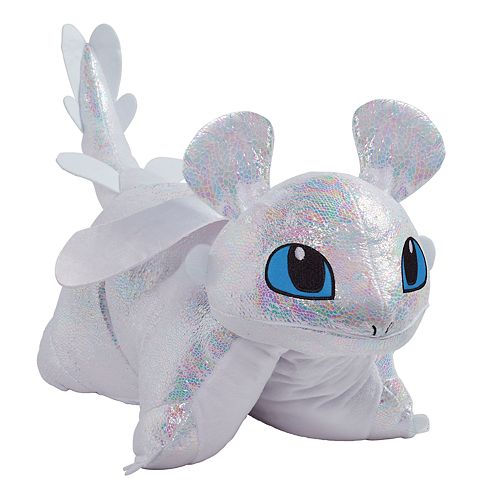 Pillow Pets How To Train Your Dragon Light Fury Stuffed Animal