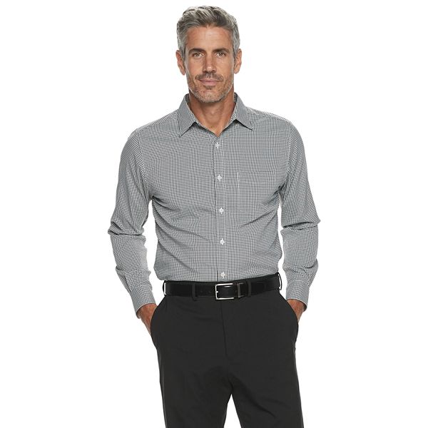 Men's Haggar® Long Sleeve Stretch Quick Dry Shirt