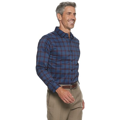 Men's Haggar® Long Sleeve Stretch Quick Dry Shirt