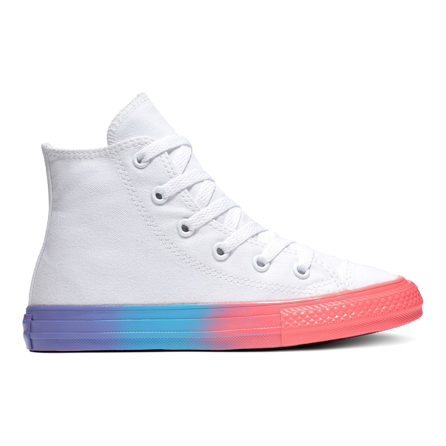 girls rainbow converse