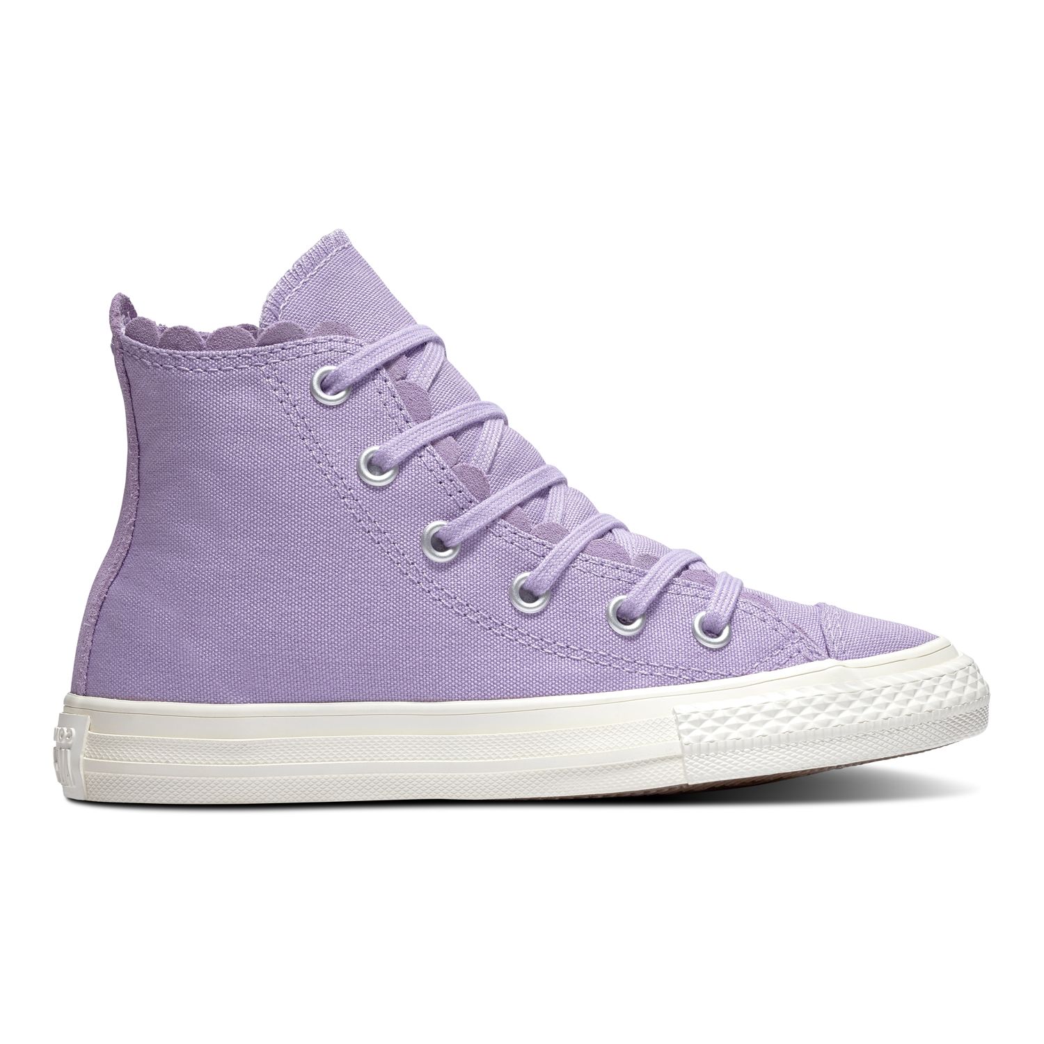 converse scallop high top