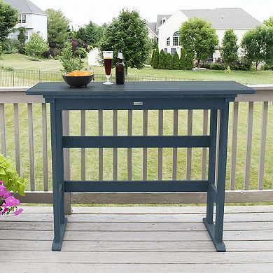 Highwood USA Lehigh Bar Height Balcony Table