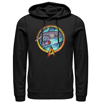 Men's Star Trek: The Original Series Stained Glass Pull-Over Hoodie