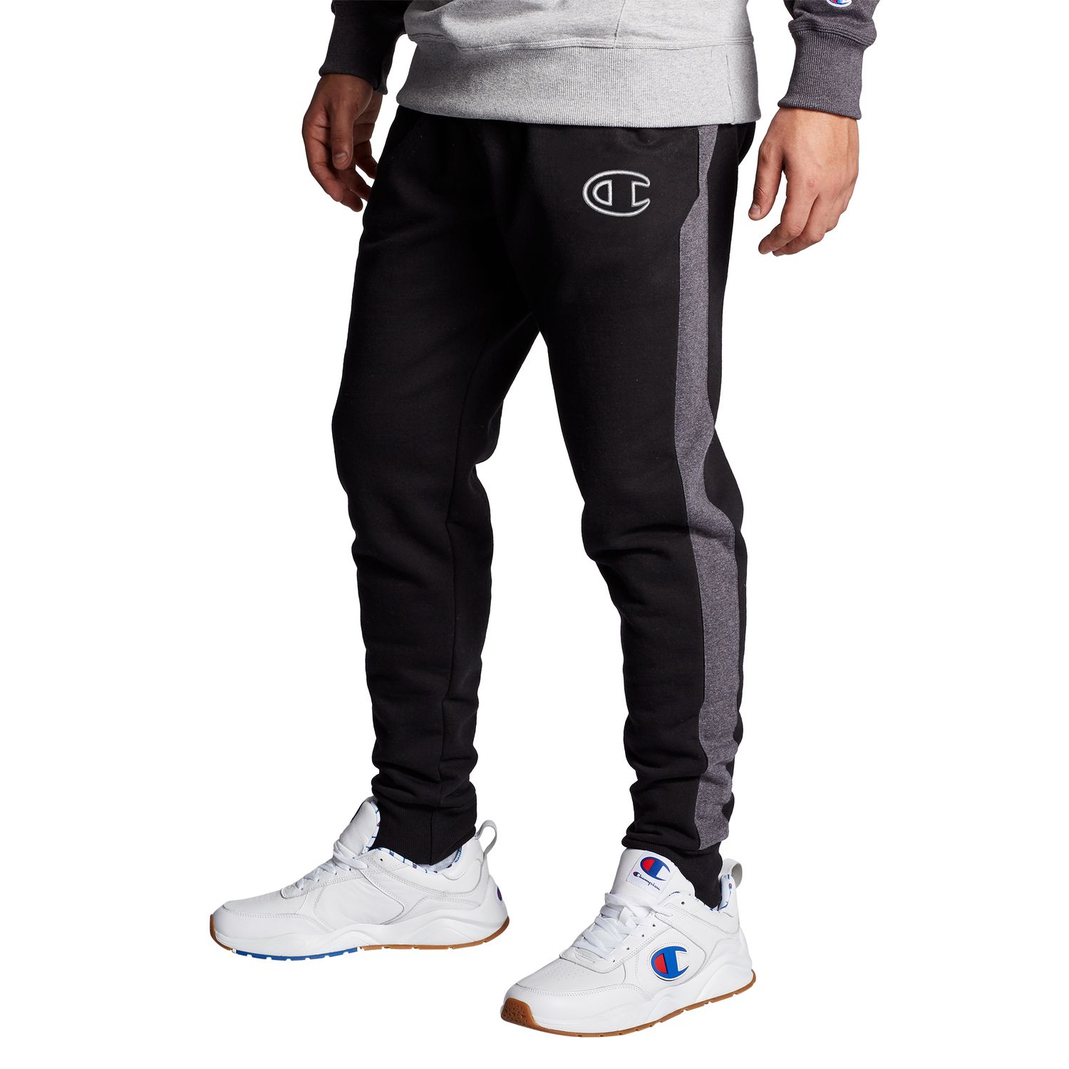 colorblock jogger pants