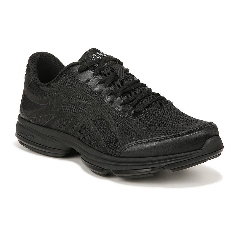 Ryka Devotion Plus 3 Women's Walking Shoes, Size: 8.5 Wide, Black Black