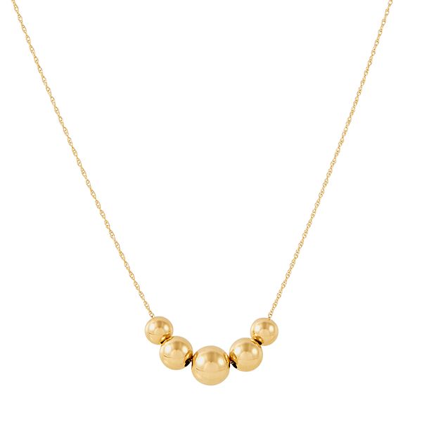 Kohls on sale necklace gold