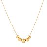 Everlasting Gold 14k Gold Graduated Bead Necklace
