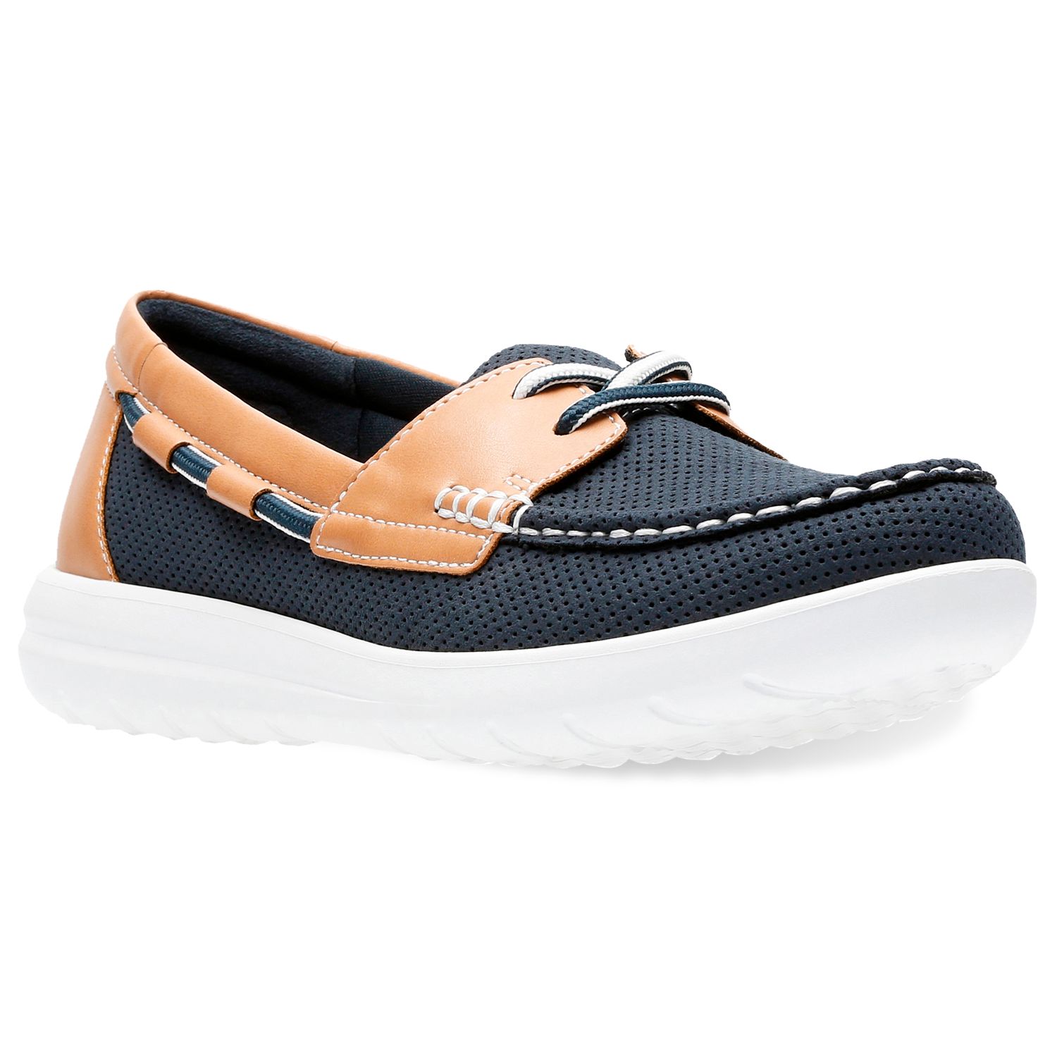 clarks cloudsteppers boat shoes