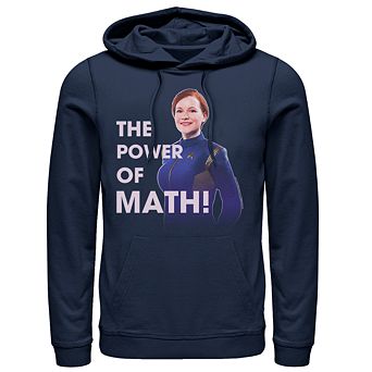 Men's Star Trek Discovery The Power of Math Tilly Graphic Hoodie