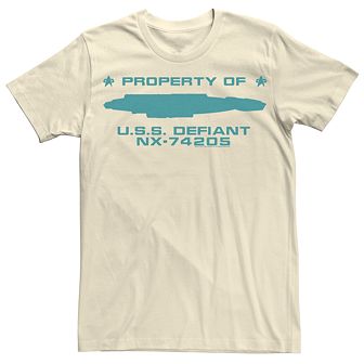 Men's Star Trek Deep Space Nine U.S.S. Defiant Graphic Tee