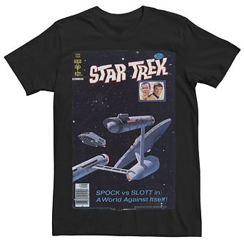 Men's Star Trek Retro Comic Graphic Tee
