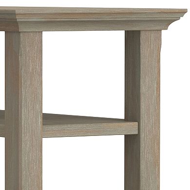 Simpli Home Acadian Narrow Side Table