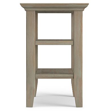 Simpli Home Acadian Narrow Side Table