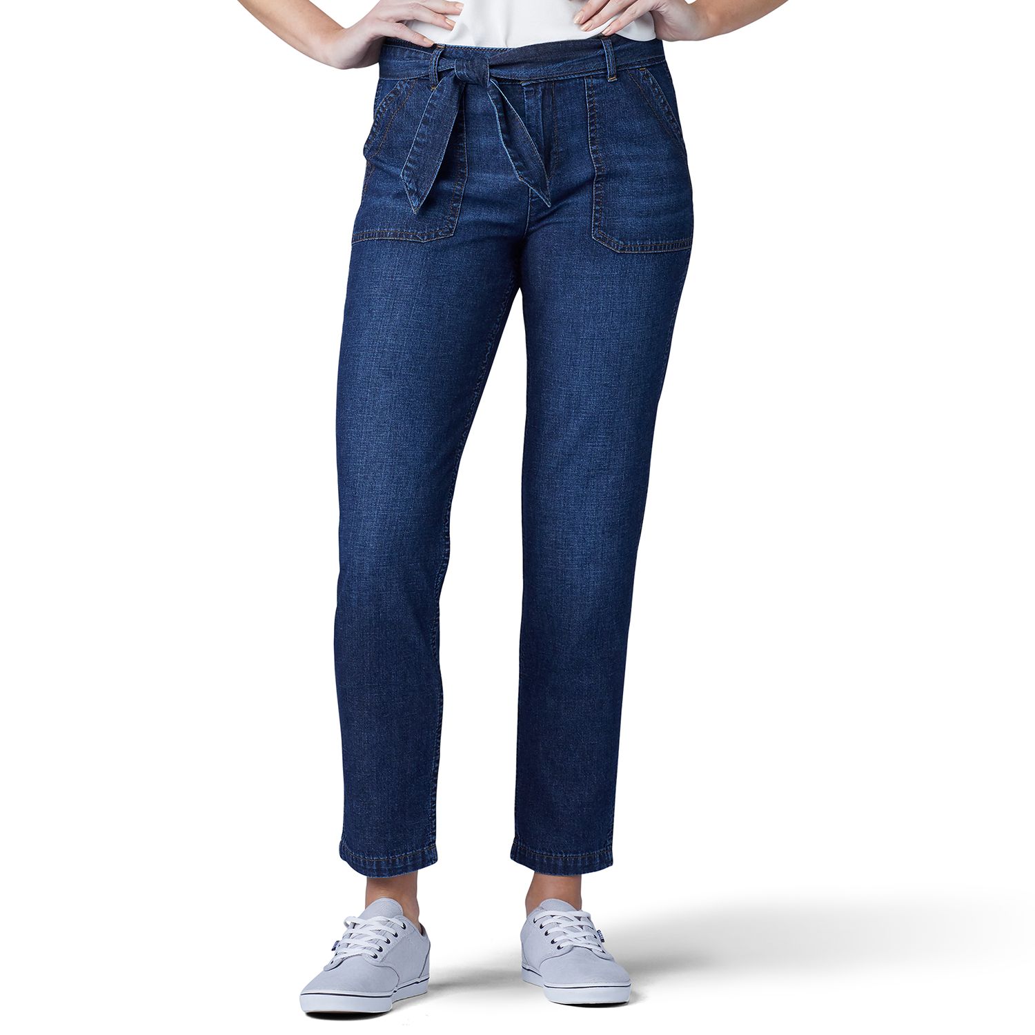 lee ankle length jeans