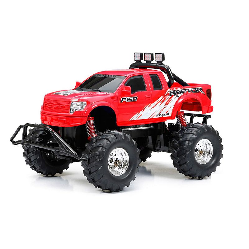 New Bright 1:10 Remote Control Chargers Ford Raptor Vehicle, Red