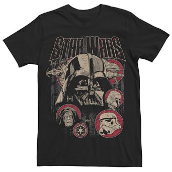 Men's Star Wars A New Hope Vader And Villains Tee