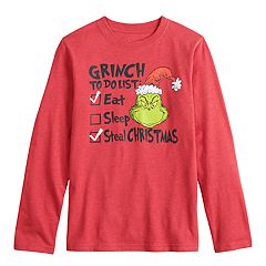 Boys Graphic T Shirts Kids How The Grinch Stole Christmas - android 21 shirt id roblox