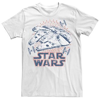 Men's Star Wars A New Hope Falcon Rays Tee