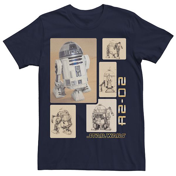 Men's Star Wars R2-D2 Sketches Tee