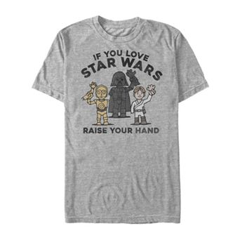 Men's Star Wars Raise Your Hands Tee