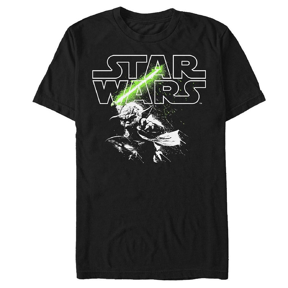 Men's Star Wars Yoda Color Pop Tee
