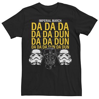 Men's Star Wars Imperial March Music Tee