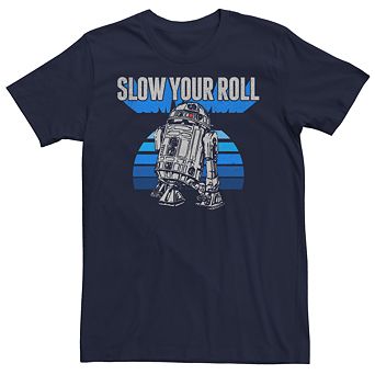 Men's Star Wars R2-D2 Slow Your Roll Tee