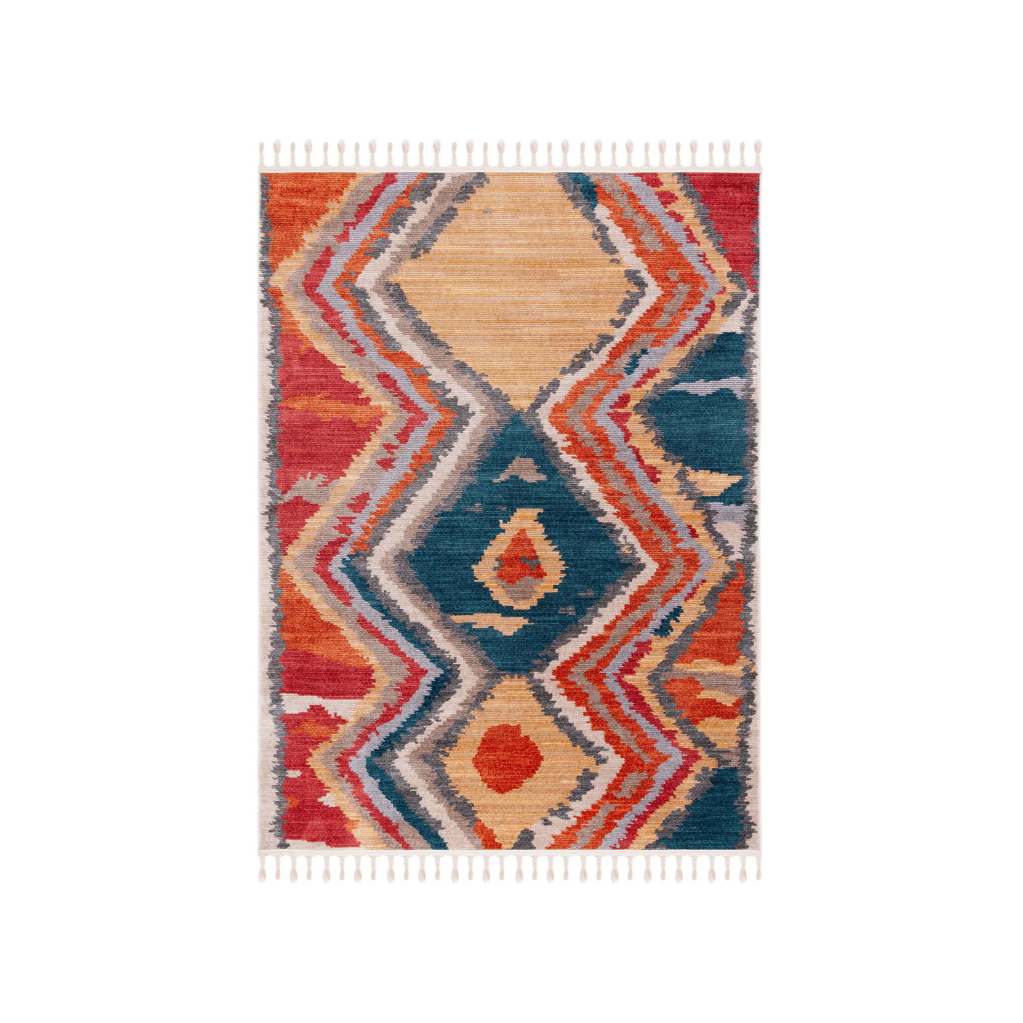 Safavieh Farmhouse Jasmin Rug, Yellow Red