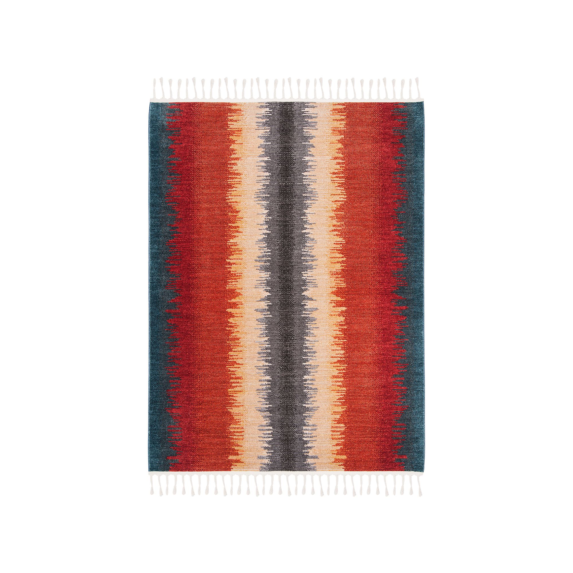 Safavieh Farmhouse Kelly Rug, Navy Orange