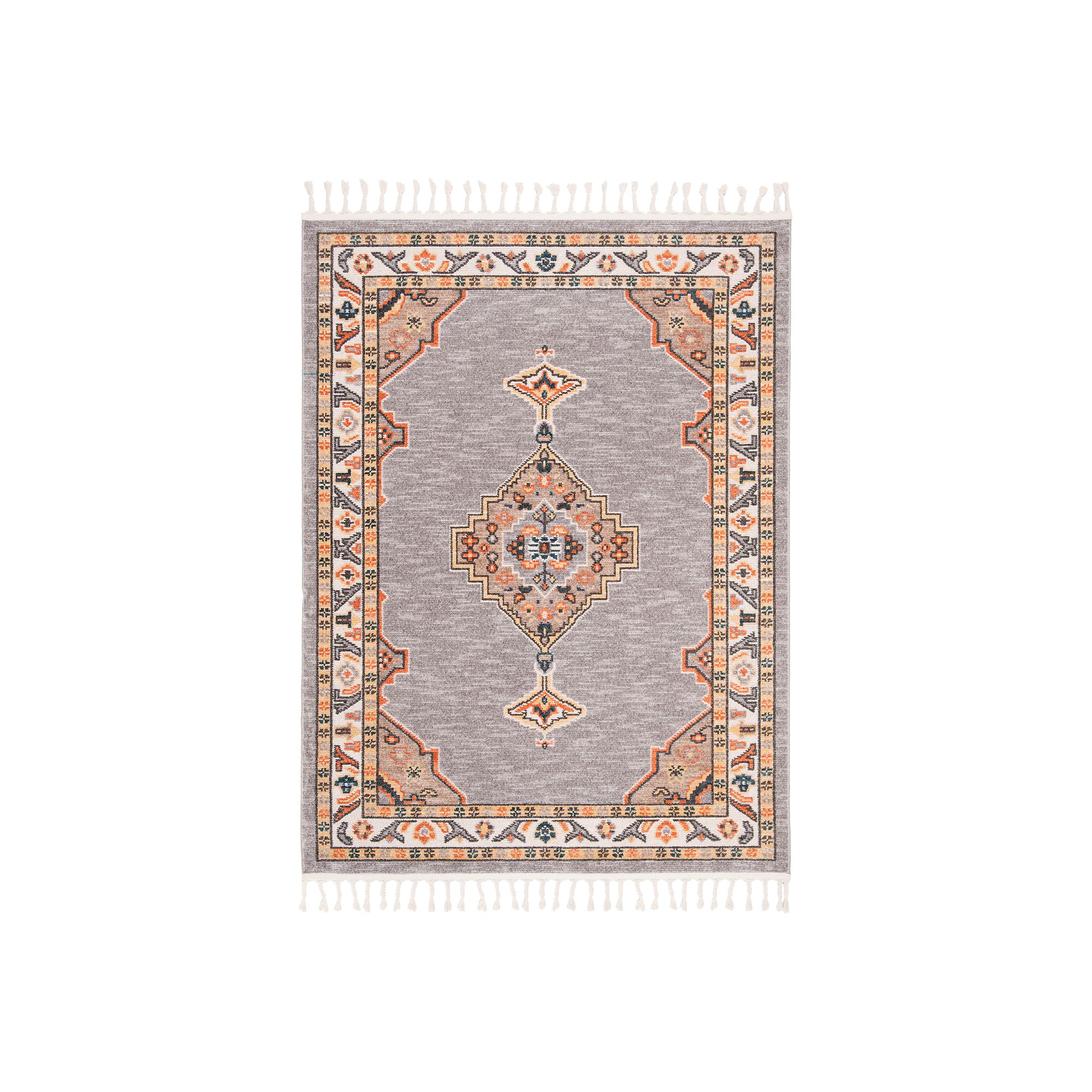 Safavieh Farmhouse Ariel Rug, Gray Orange