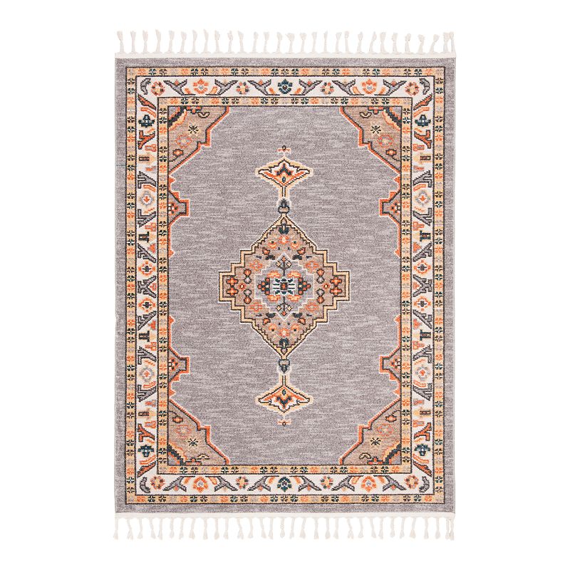 Safavieh Farmhouse Ariel Rug, Grey, 5X7 Ft