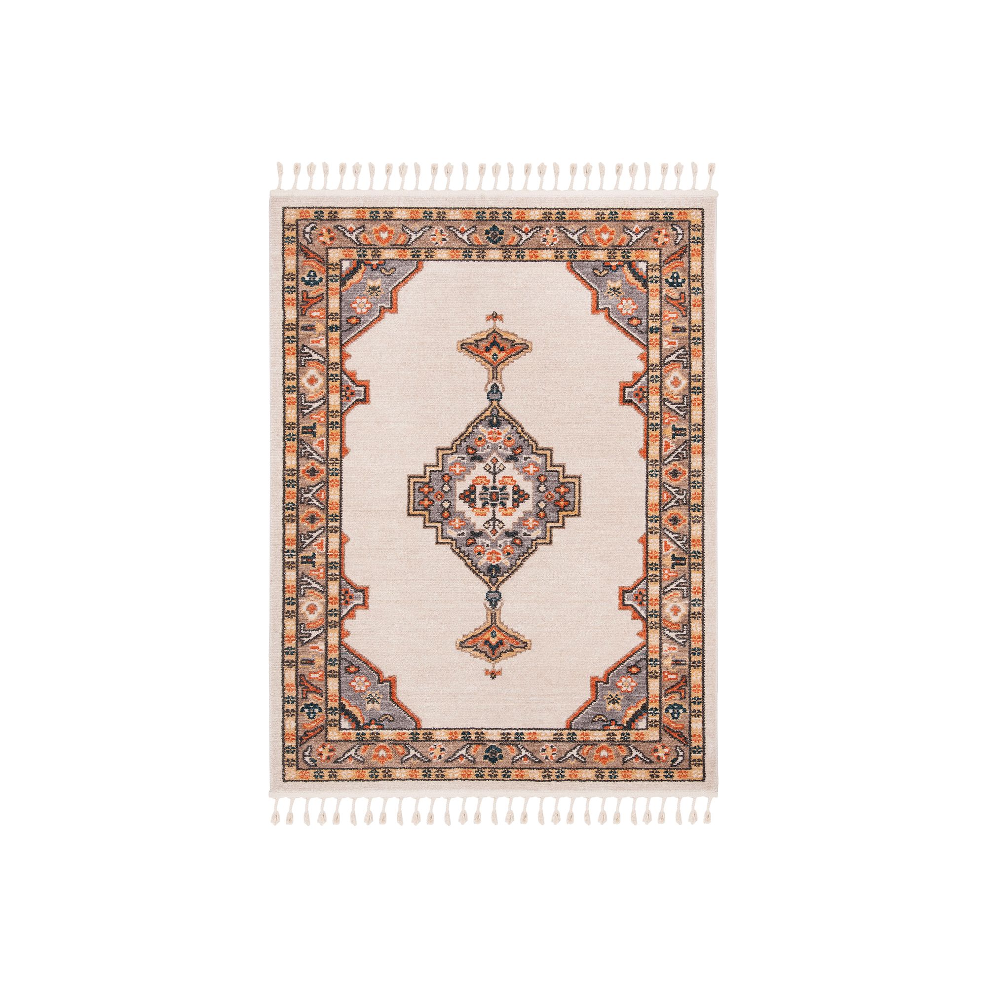 Safavieh Farmhouse Dana Rug, Gray Ivory