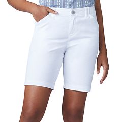 Kohls womens white sales shorts