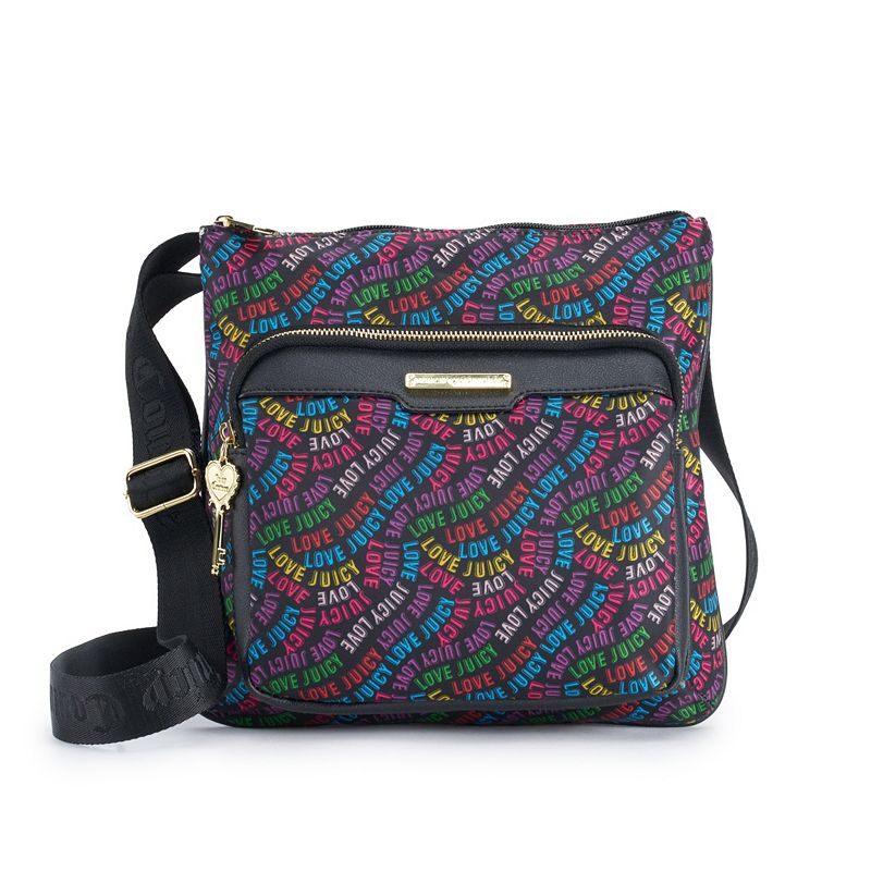 Juicy Couture Love Juicy Wave Crossbody Bag, Black