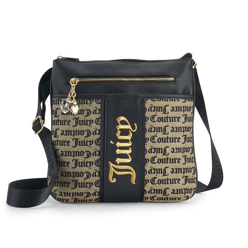 Juicy Couture Center Stage Crossbody Bag, Dark Beige