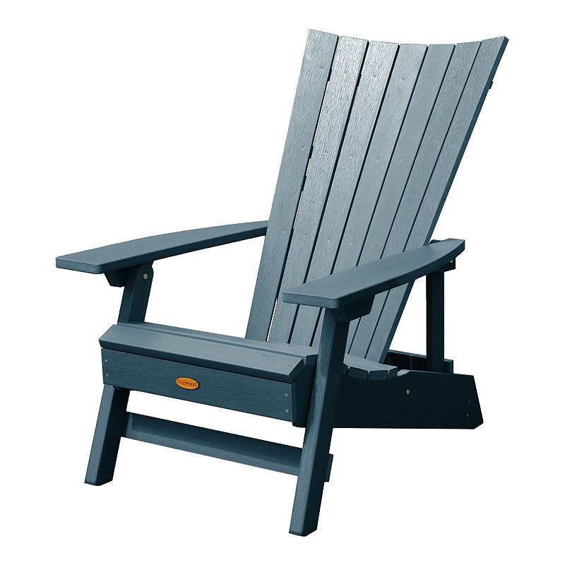 Highwood Manhattan Beach Folding & Reclining Adirondack Chair, Blue