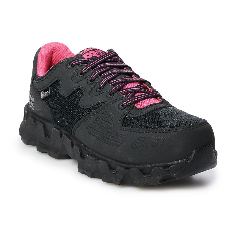 UPC 887974335198 product image for Timberland PRO Powertrain Low Women's Work Shoes, Size: Medium (9), Black | upcitemdb.com