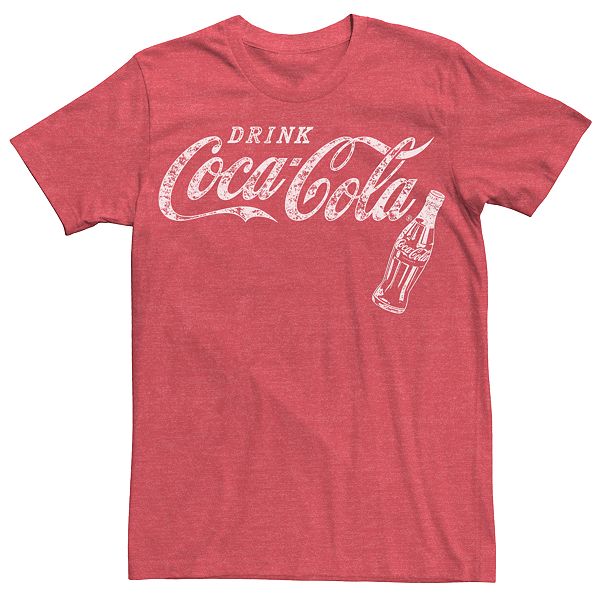 Men's Coca-Cola Vintage Bottle Logo Tee