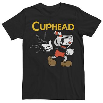 Men's Cuphead Gotcha Logo Tee