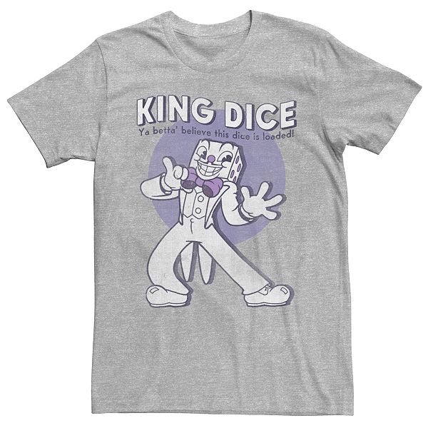 Men's Cuphead King Dice Ya Betta' Believe This Dice Is Loaded