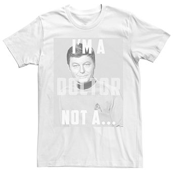 Men's Star Trek The Original Series Bones Face Tee