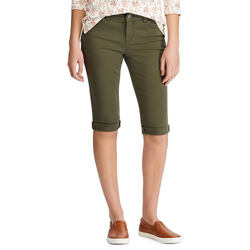 Women's Chaps Cuffed Bermuda Shorts