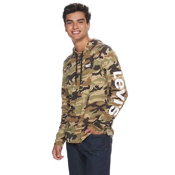 Men's Levi's Camouflage Pull-Over Hoodie