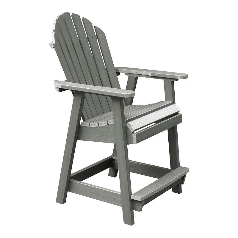 Highwood Hamilton Counter Deck Chair, Grey