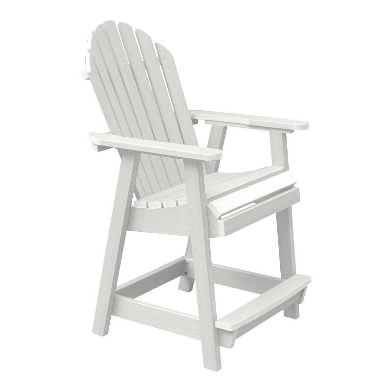 Highwood Hamilton Counter Deck Chair, White